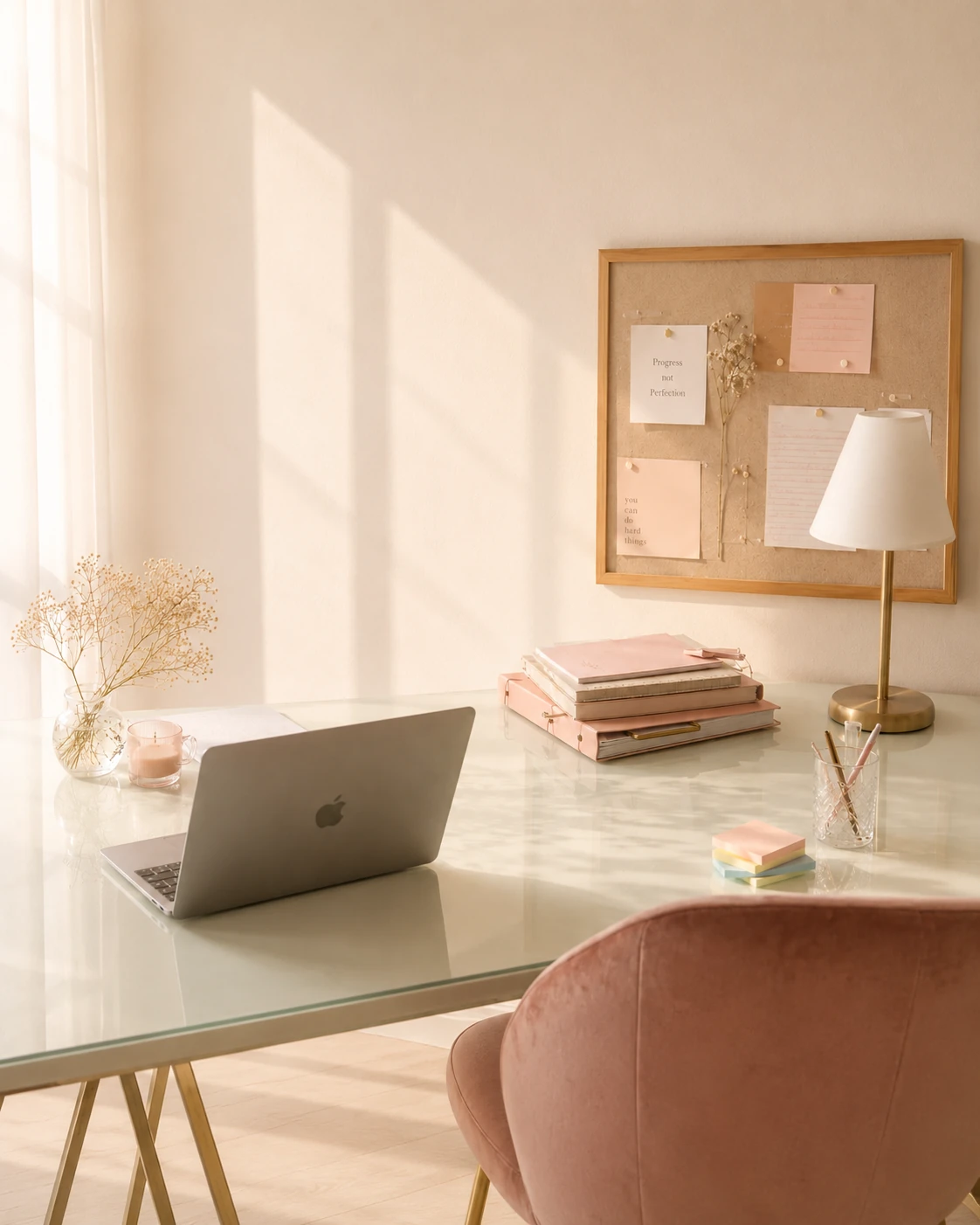 An inviting study space
